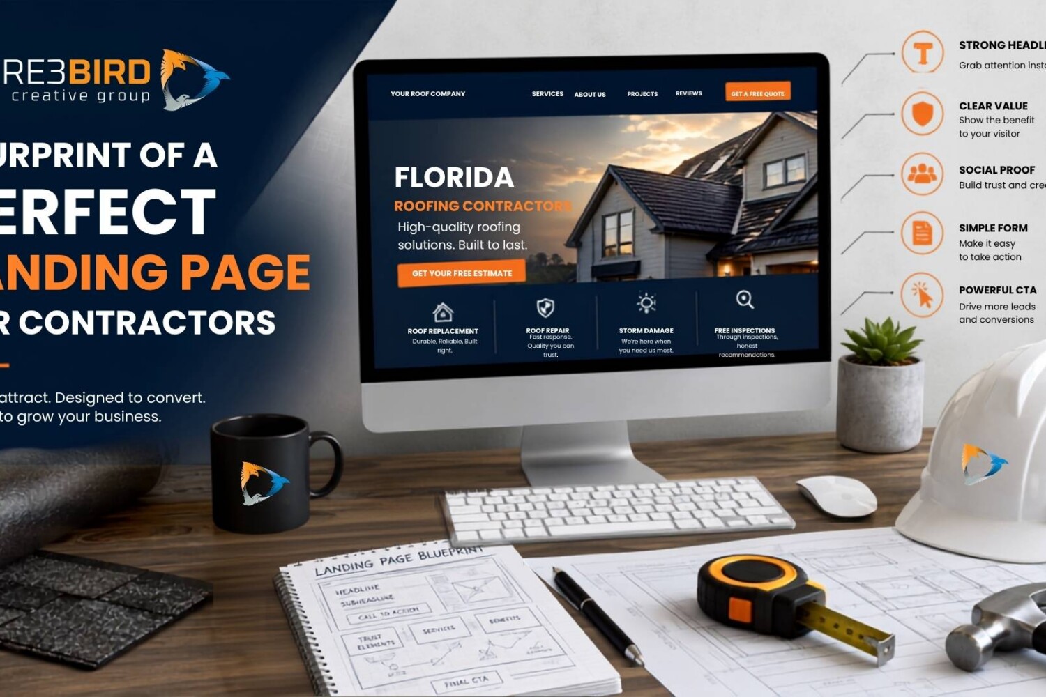 web pageblue print contractors florida
