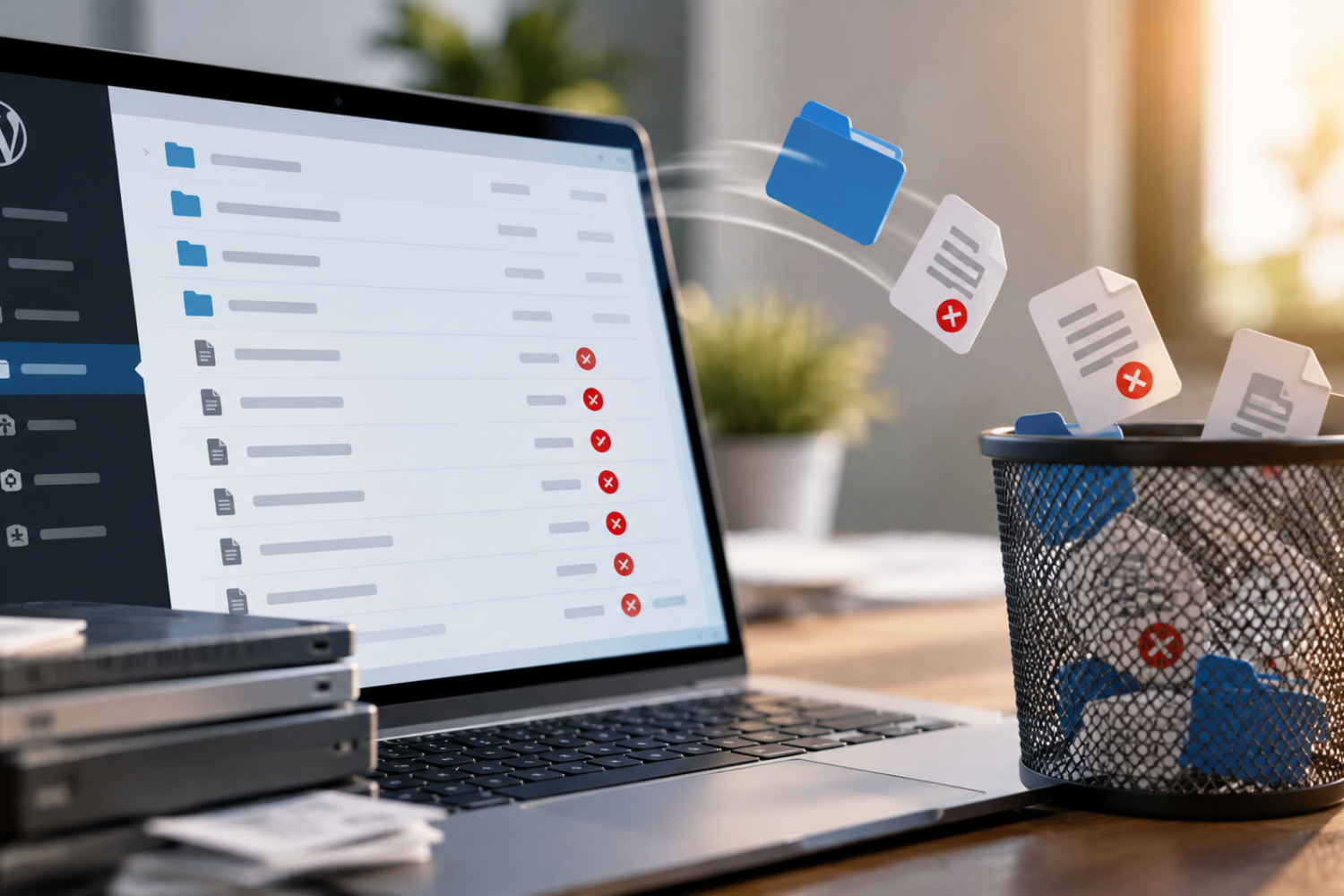 maintenance issue most common task missed clean up backup files